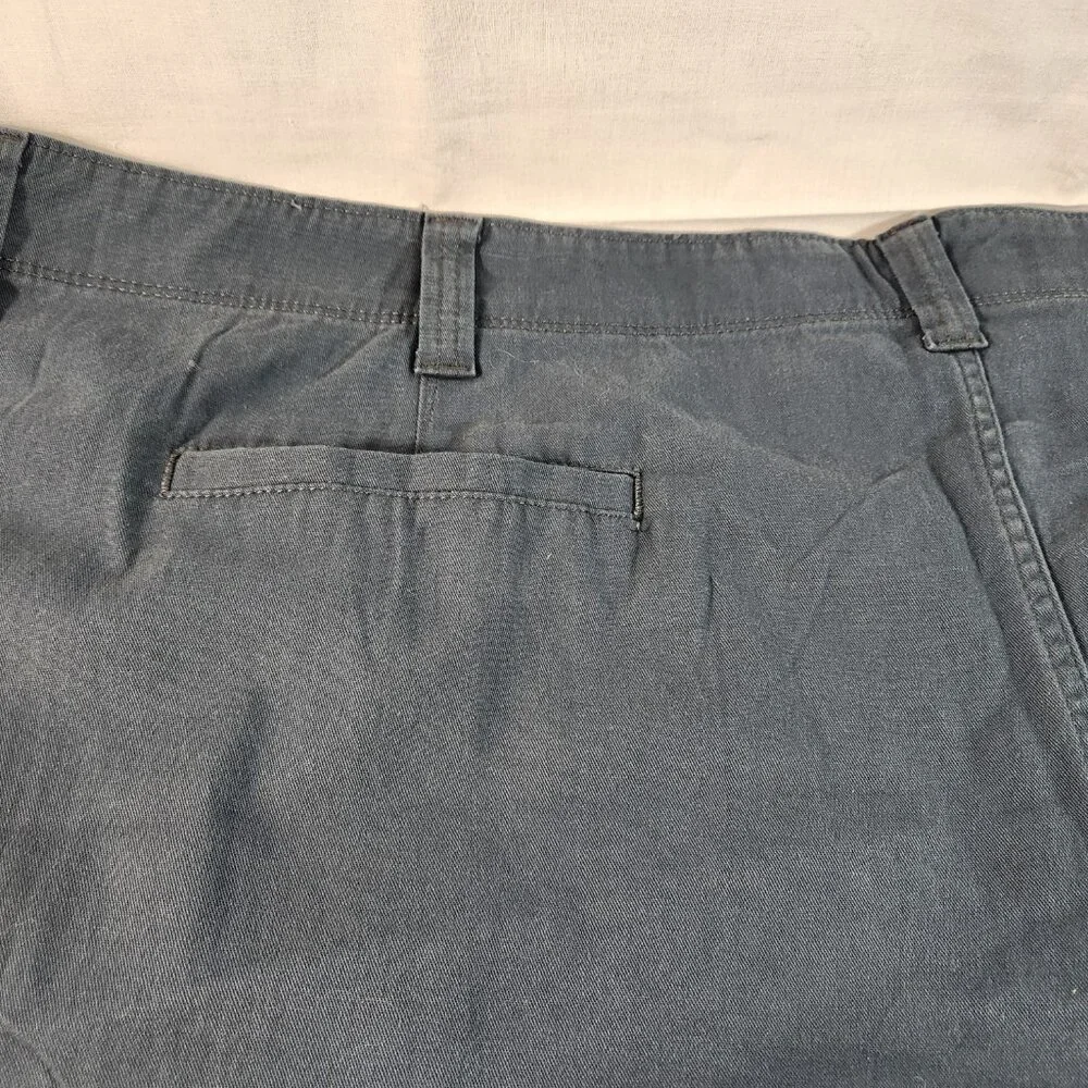 Wrangler Authentics Mens Blue Stretch Cargo Shorts (Actual Sz 51) NWT FREE Ship - Picture 12 of 15